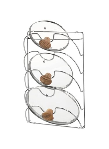 INTERDESIGN ID 485803 Zilver Classico Rek voor Pannendeksel