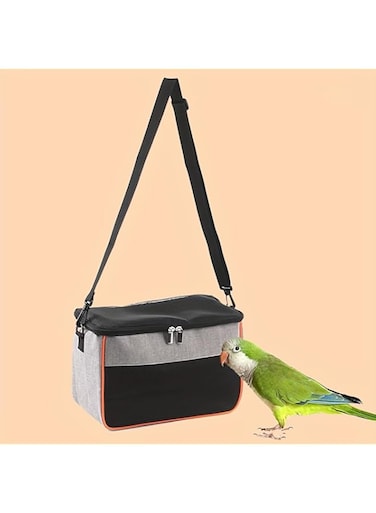 Doogle Hamster Carrier,Breathable Guinea Pig Travel Pouch with Adjustable Strap for Small Animal Hamster Sugar Glider Hedgehog Squirrel Guinea Hamster Pig (Large)