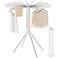 GENNEXT Tripod Clothes Drying Rack, Foldable and Space Saving, Collapsible Drying Rack, Efficient and Stylish Dry Wet Clothes Drying Rack with Windproof Hooks, for (Upgraded Version 01)