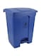 Lacot 68 Ltr Plastic Garbage Bin with Pedal, Step on Waste Bin (Blue)