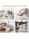 Expandable Kitchen Storage Shelf Rack Stackable Pantry Shelves Kitchen Cabinet Counter Shelf Cupboard Storage Organizer Space Saving for Tableware Seasoning