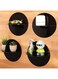 4 Pack Of Black Acrylic Shelves