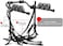 Rear Car Bicycle Carrier - 3 Bike Rack - Secure &amp; Easy Transport