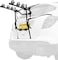 Rear Car Bicycle Carrier - 3 Bike Rack - Secure &amp; Easy Transport