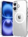 IPhone 16 Case, Premium Liquid Silicone, Full Body Protective Cover, Shockproof, Slim, Anti-Scratch, 6.1 inch (Clear)