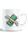 Premium Quality Two Sided Printed Coffee Mug Tea Cup Flying Money For Home Office, Kids Men Women