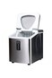 Heavy Duty Ice Maker 15L 15KG 24H with LED Display 3 Ice Sizes Fast Cooling for Home Bar Kitchen
