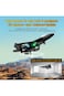 RC Plane &ndash; 2.4GHz Remote Control Fighter Aircraft, RTF Quadcopter Toy with Lights &amp; USB Charging
