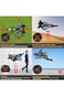 RC Plane &ndash; 2.4GHz Remote Control Fighter Aircraft, RTF Quadcopter Toy with Lights &amp; USB Charging