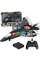 RC Plane &ndash; 2.4GHz Remote Control Fighter Aircraft, RTF Quadcopter Toy with Lights &amp; USB Charging