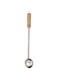 RAJ STEEL WOODEN HANDLE LADDLE , 46 cm, RUL004, Curry Server , Soup Server , Milk Laddle , Serving Spoon