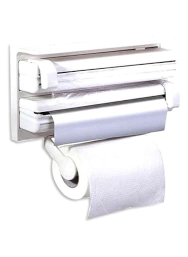 Triple Paper Dispenser White 38.5 X 19 X 7.5 CMcm