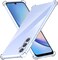 Samsung Galaxy A15 Case, for Samsung A15 Phone Case Clear, Reinforced Corners Scratch Resistant TPU Rubber Soft Silicone Protective Cover for Samsung Galaxy A15 2023 (Crystal Clear)