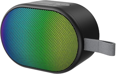 soundcore Pyro Mini Portable Bluetooth Wireless Speaker with Full-Body Light Show, 6W, 10H Playtime, TWS Pairing, RGB Lights, AUX-In, Card Slot, USB-C, Bluetooth 5.3, Portable for Backyard, Outdoors