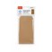 MOTARRO Food Bags ME143-3 &ndash; 10 Pieces, 80x130mm Small Kraft Paper Snack Bags, Grease-Resistant Disposable Food Pouches for Kitchen, Party Favors, &amp; School Lunches (Brown)