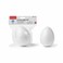 MOTARRO 120mm White Polystyrene Foam Egg (ME003-120) &ndash; Craft, DIY, Modeling &amp; Christmas Ornament Supplies