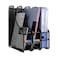 MOTARRO 3-Tier Stainless Steel Document Organizer Tray MI006 &ndash; Black Desk File Holder for Office, School &amp; Home Use