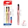 MOTARRO 2PCS Highlighter Set MC046-11 &ndash; Pink &amp; Yellow Manga Marker Pens for Note-Taking, Lettering, and School Stationery Supplies