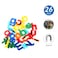 MOTARRO 26-Piece Magnetic Alphabet Letters Set (MA040-2) &ndash; Colorful Learning Toys for Kids to Explore Letters and Words