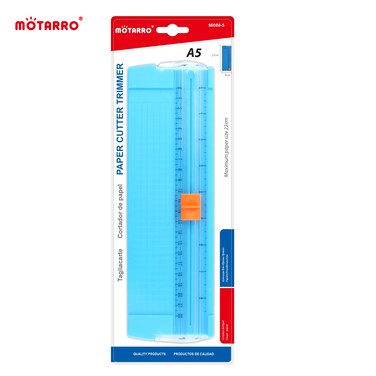 MOTARRO A5 Portable Paper Cutter Trimmer MI088-5 &ndash; Precision Cutter for Labels, Photos, Cards, Scrapbooking, and Crafts