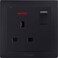 V. MAX 1-Way Universal Wall Outlet Extender, Multi-Wall Power Socket Adapter for Home/Office