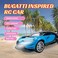 AL ARQAM Bugatti Remote Control Car Toys Car for Kids Birthday Gifts Remote Control Car for Kids 3+ Years Boys Girls (1:16 Scale) Realistic Model Vehicle with Led Lights