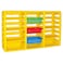 YALLABUYIT Kids Yellow Plastic Storage with  tray