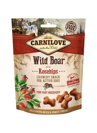 Carnilove Wild Boar With Rosehips Crunchy Snack For Dogs 200g