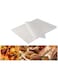 Rnigg 100 Pcs Parchment Paper Baking Sheets, Non-Stick Precut Parchment Papers Baking Sheets, Perfect for Baking Grilling Air Fryer Steaming Bread Cup Cake Cookie (White, 30x40CM)