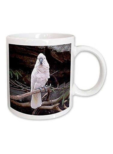 Moluccan Cockatoo Printed Mug Multicolour