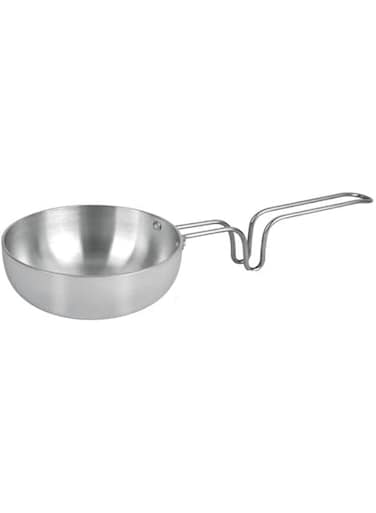 Garden Of Arts Aluminium Tadka Pan   Non Stick Tadka Pan Unbreakable Steel Handle Tadka Pan   Chowka Pan Kadai Vagariya   Aluminium Tadka Kadhai with Steel Handle Aluminium Tadka Pan)