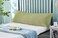 Home Hotel Linen Long Body Pillow &acirc;&euro;&ldquo; Super Soft 100% Polyester Microfiber 1cm Stripe &acirc;&euro;&ldquo; Olive, 45&Atilde;&mdash;120 cm (1 Piece)
