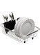 TESOT Adjustable Over Sink Dish Rack Stainless Steel Dish Drying Rack On Counter or In Sink - Rustproof
