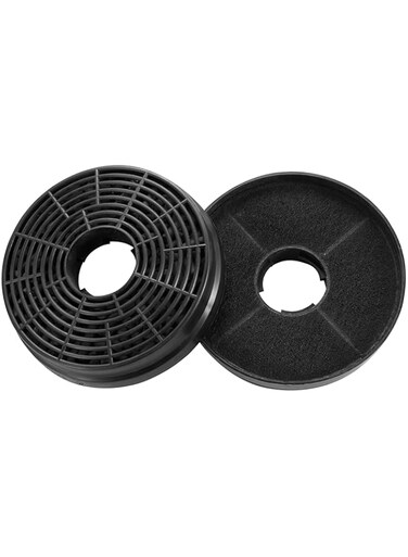 SNDOAS Range Hood Carbon Filter CF-1001G for Wall Mount #US1001G75A, Replacement Charcoal Vent Filter (Round,Pack of 2)