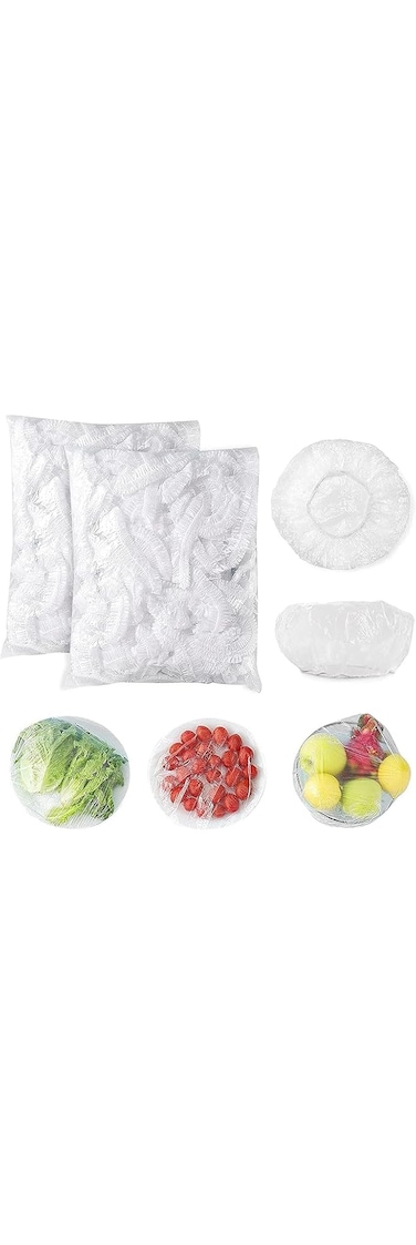 PLASTIC COVER MULTI PURPOSE FOOD COVER Fresh Keeping Bags 100 pcs Food Covers,Reusable Elastic Food Storage Covers, Plastic Sealing Elastic Stretch Bowl Lids, Universal Kitchen Wrap Seal Caps BEST IN