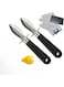 Oyster Knife Shucker Set Oyster Shucking Knife and Gloves Cut Resistant Level 5 Protection Seafood Opener Kit Tools Gift