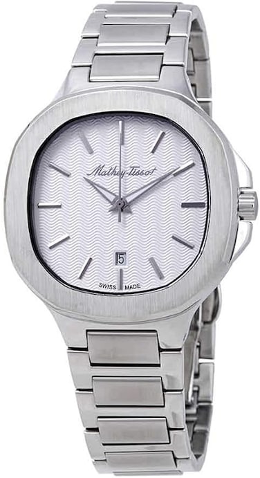 Evasion White Dial Stainless Steel Men's Watch H152AI