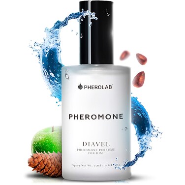 Premium Perfume with Pheromones for Men Diavel with Oxytocin to Attract Women - Cologne Pheromone Perfume Spray 25ml