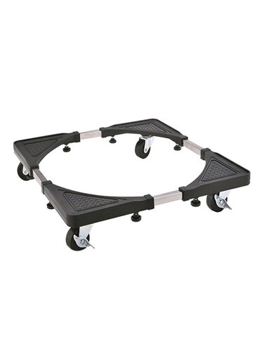 Adjustable Multipurpose Movable Stand Black /Silver 60x70cm