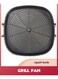 BBQ Grill Pan,32cm Nonstick Aluminum Induction Grill Pans Korean BBQ Grill For Stove Tops,Maifan Coated Surface Non-stick less Barbecue Plate For Indoor Outdoor BBQ,Square