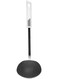 Ladle White/Black/Silver 14.4x9x4cm