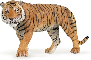 Papo -Hand-Painted - Figurine -Wild Animal Kingdom - Tiger -50004 -Collectible - For Children - Suitable For Boys And Girls- From 3 Years Old