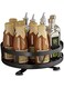 Nothers Lovey Lazy Susan, Rotatable Steel Spice Rack, Kitchen Bathroom Countertop Organizer, Cabinet Organizer for Spices, Condiments, Snacks, Makeup (one-tier)