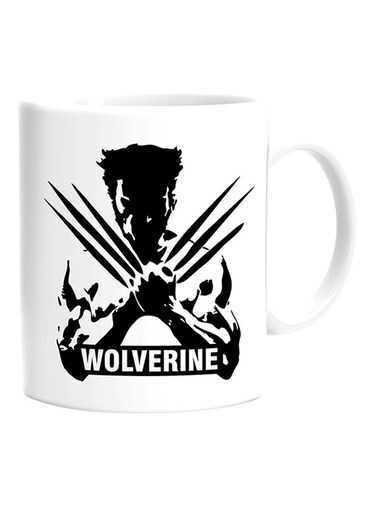 Styles Wolverine Logan Style Printed Mug White 10cm