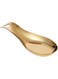 Cuisine Art Stainless Steel Spoon Rest Kitchen Tableware Spatula Holder Soup Utensil Cutlery Stand Shiny Gold