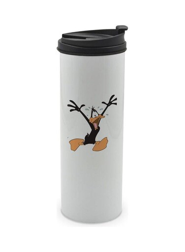Daffy Bird White Tumbler Multicolour 400ml