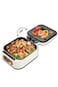 2.8L large capacity electric baking tray and cooking machine, 1800W, 10 in 1 multifunctional,frying