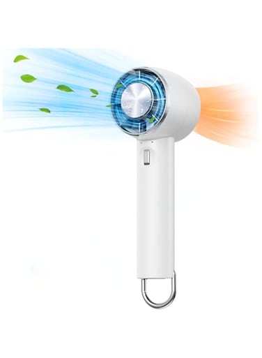 XZFZS Portable Handheld Fan - High Speed(1-199) Small Mini Turbo Fan - [16H Cooling Time] Rechargeable Battery Powered Fan Fan for Travel/Camping, Gifts for Women/Men