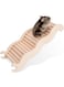 Niteangel Hamster Climbing Toy Wooden Ladder Bridge for Hamsters Gerbils Mice and Small Animals (Medium - 8.26'' L)