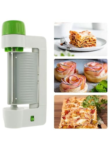 NALACAL Fruit Veggie Sheet Slicer Peeler, Multi-function Stainless Steel Cutter Slicer, Veggie Sheet Slicer Peeler Handheld Kitchen Fruit Peeler Veggie Sheet Slicer for Vegetable Fruit 22.5x10.5x5.5cm